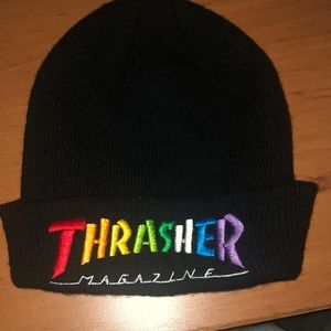 thrasher beanie